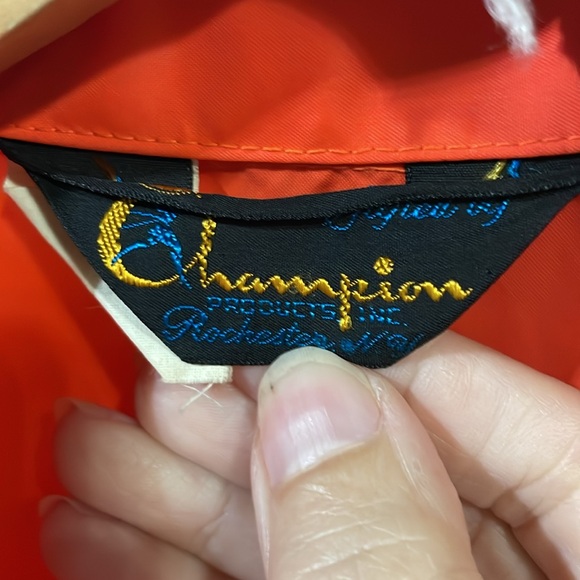 Vintage Champion running man tag button down UTMB medical jacket - Picture 2 of 5